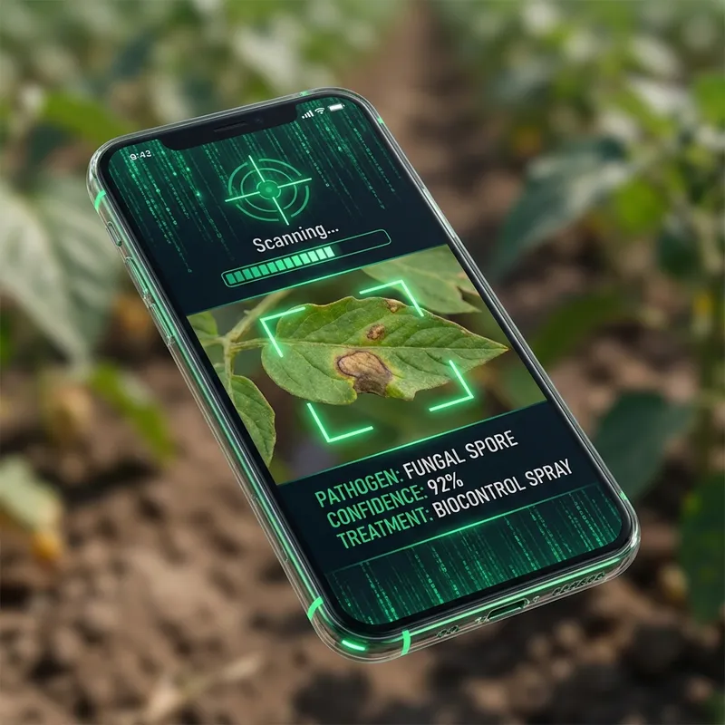 AI Crop Doctor Interface